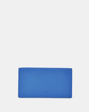 Mimi Leather Smart-Phone RFID Wallet Crossbody - Indigo