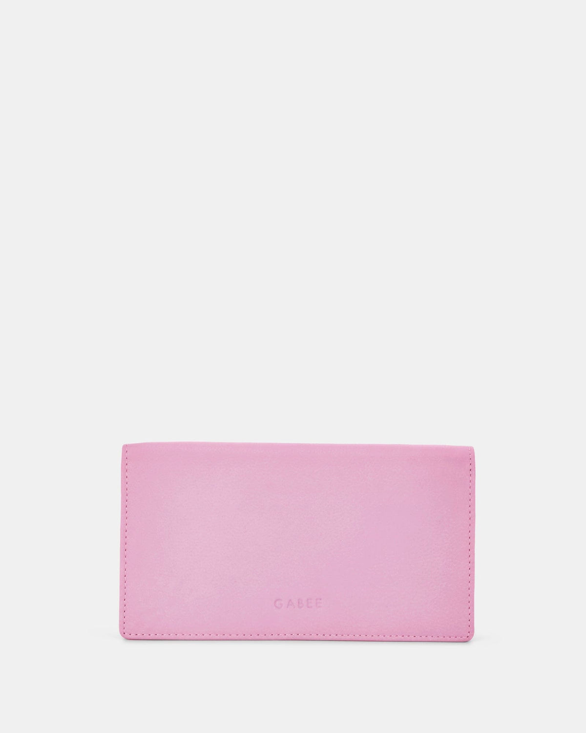 Mimi Leather Smart-Phone RFID Wallet Crossbody - Pink