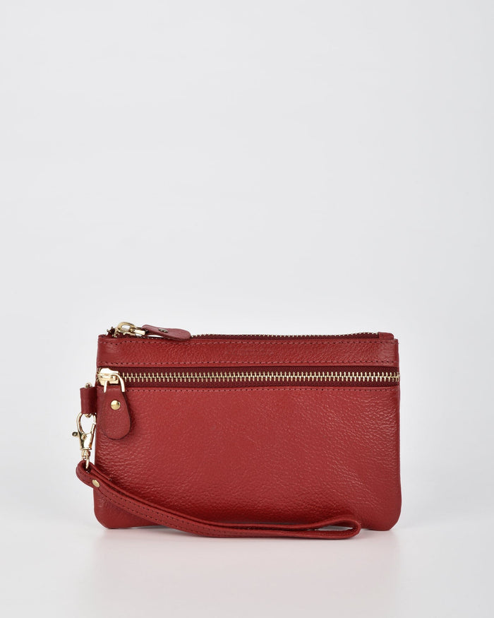 Moorabbin Leather Wristlet