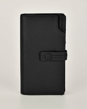Newington RFID Blocking Leather Wallet - Black