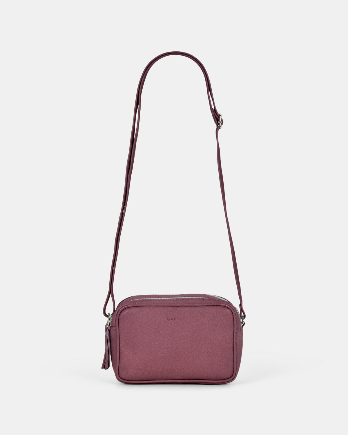 Norah Leather Crossbody Bag - Mulberry