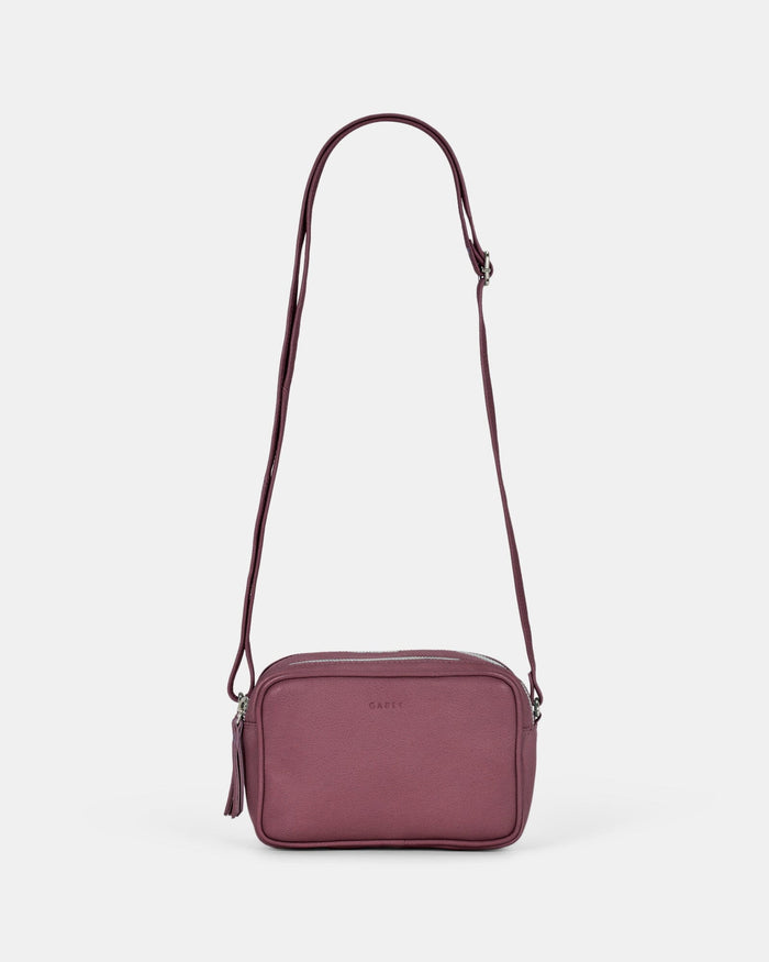 Norah Leather Crossbody Bag - Mulberry