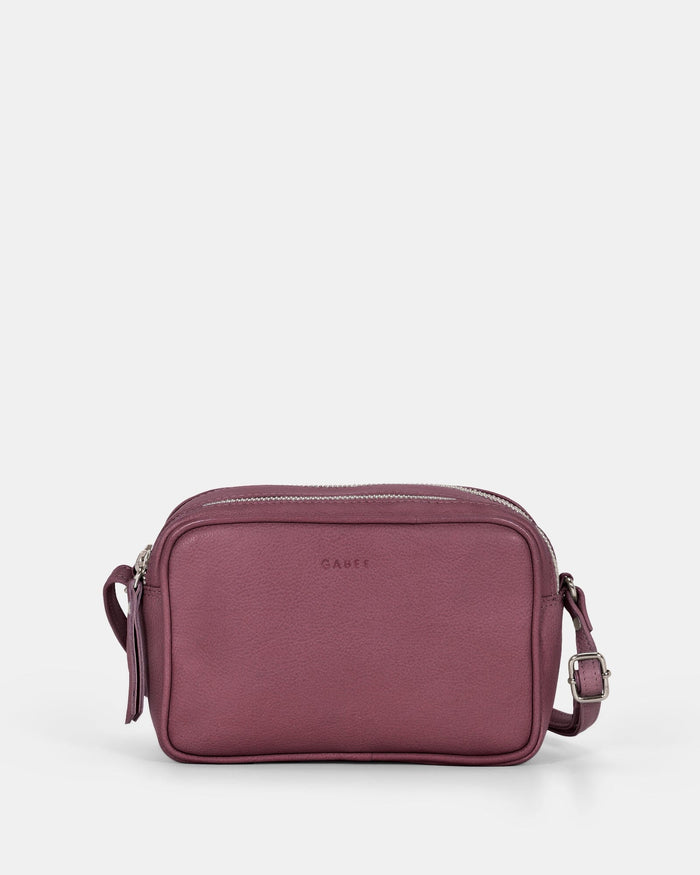 Norah Leather Crossbody Bag - Mulberry