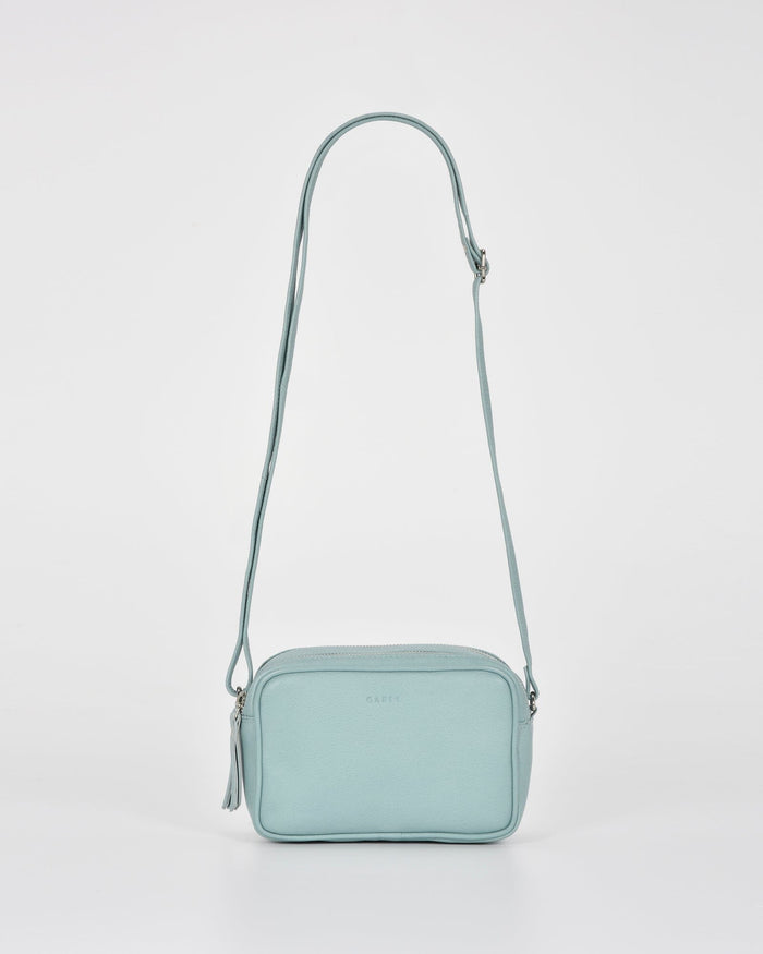 Norah Leather Crossbody Bag - Ocean