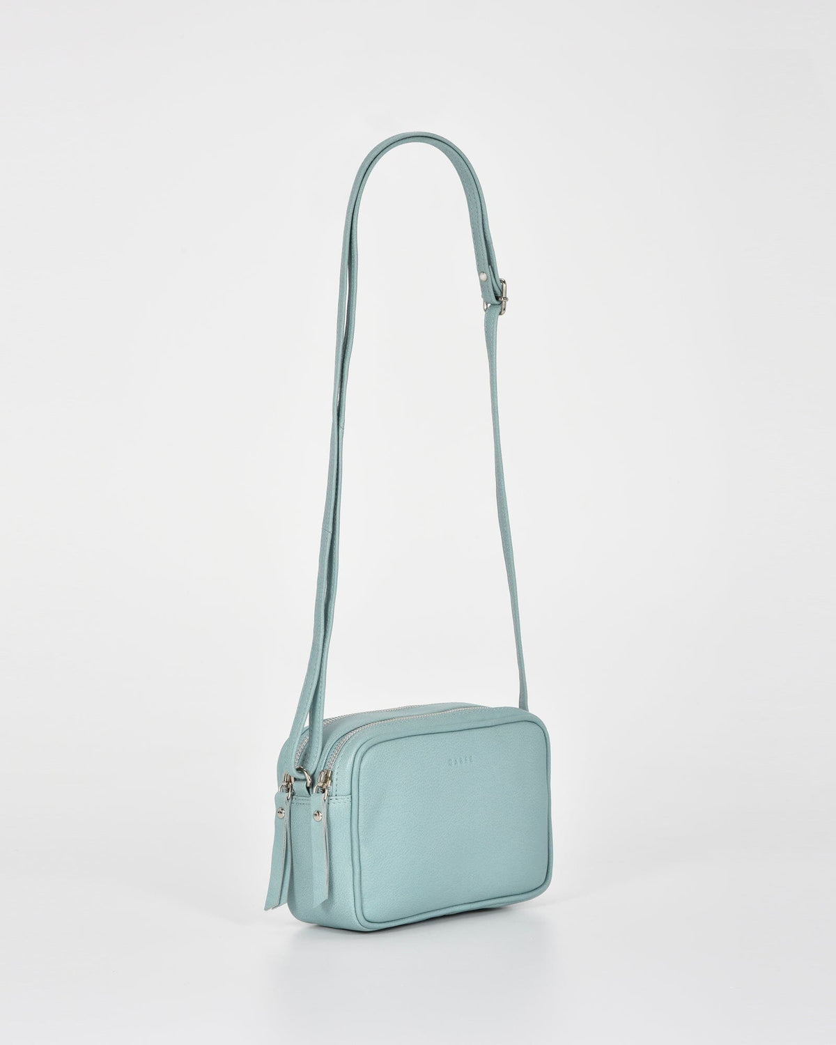 Norah Leather Crossbody Bag - Ocean