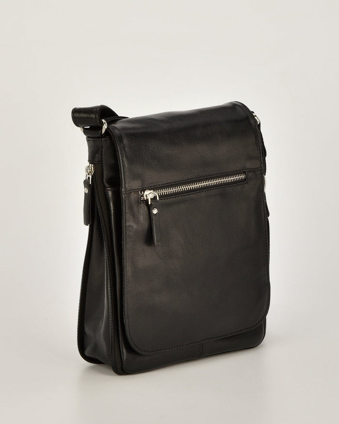 Notting JR. Leather Expandable Satchel