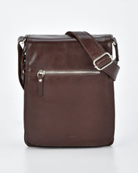 Notting JR. Leather Expandable Satchel