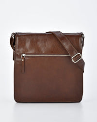 Notting Leather Expandable Satchel (Large)