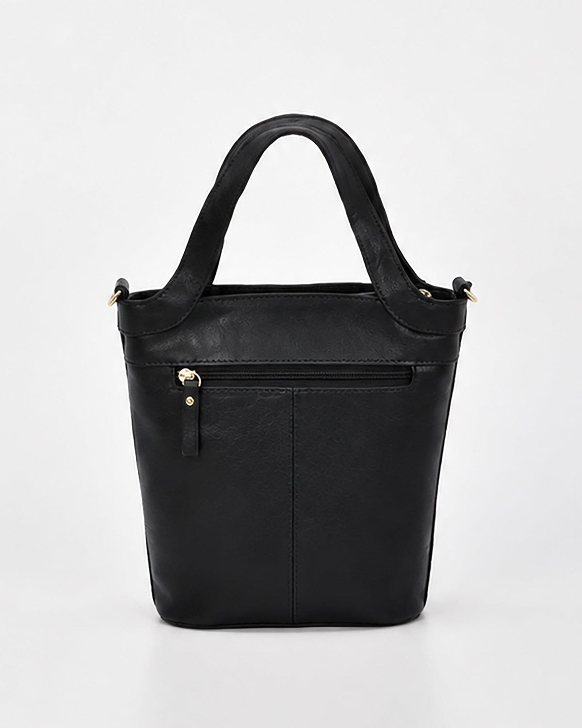 Parkwood Suede & Leather Crossbody Bag - Black