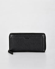 Portia Metallic Ladies Wallet - Black