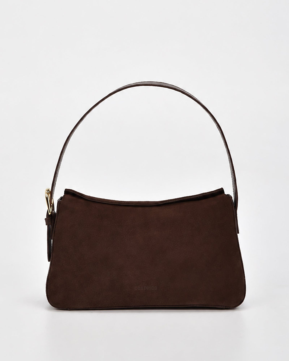 Portsea Suede & Leather Shoulder Bag