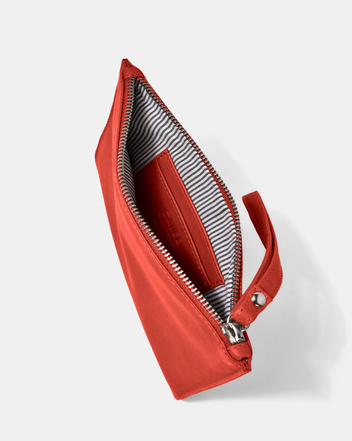 Queens Leather Pouch - Coral GABEE 