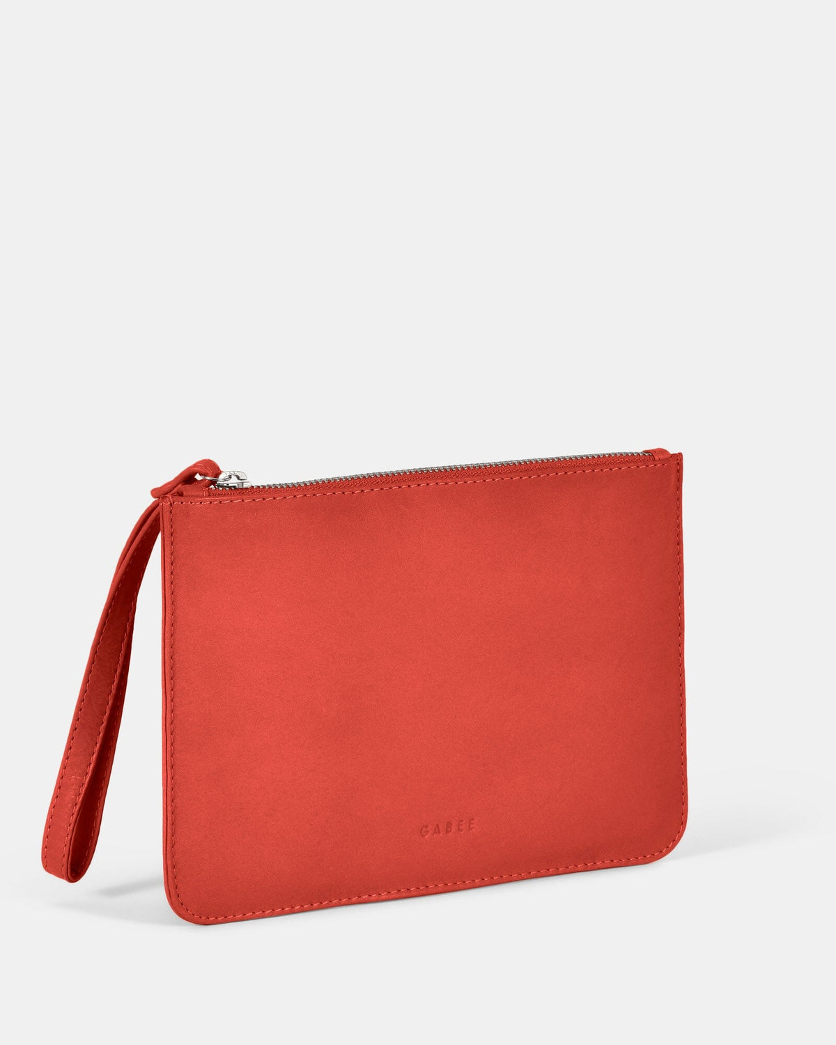 Queens Leather Pouch - Coral GABEE 