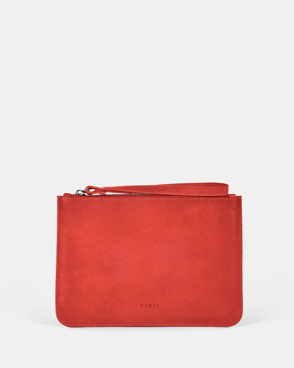 Queens Leather Pouch - Coral GABEE 