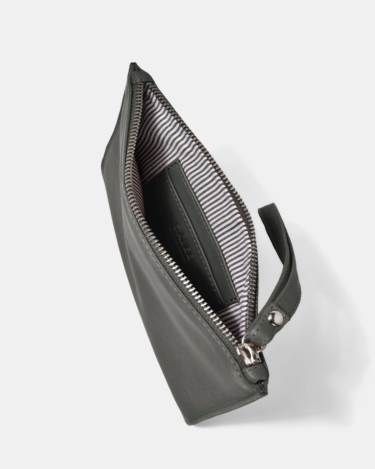 Queens Leather Pouch - Denim GABEE 