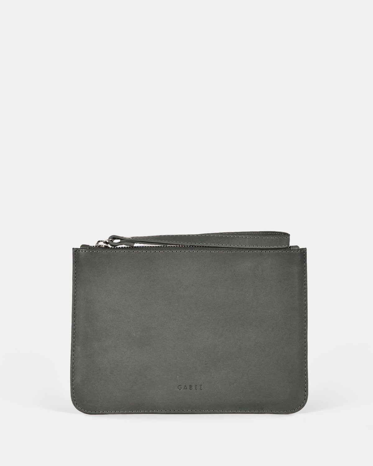 Queens Leather Pouch - Denim GABEE 