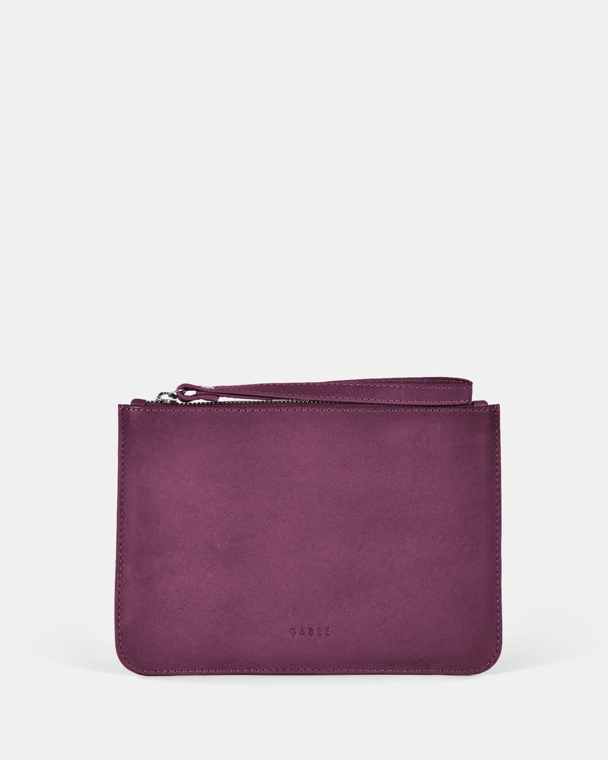 Queens Leather Pouch - Purple GABEE 