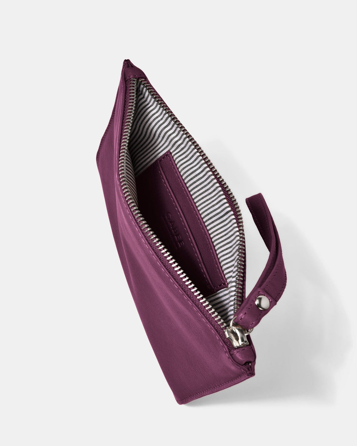 Queens Leather Pouch - Purple GABEE 