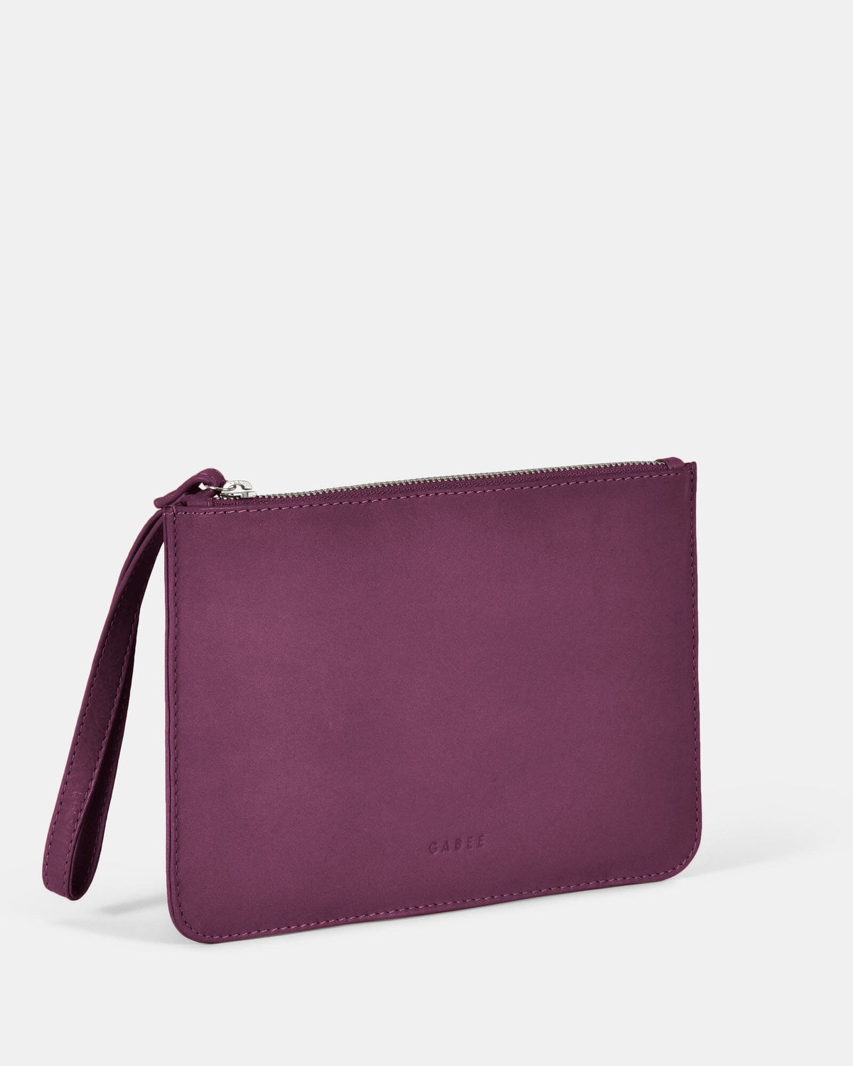 Queens Leather Pouch - Purple GABEE 