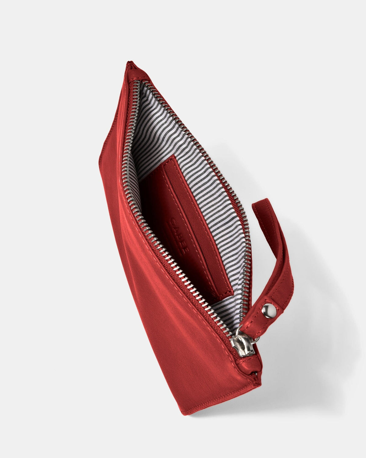 Queens Leather Pouch - Red