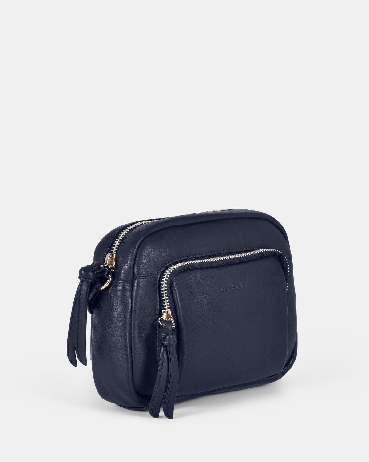 Regan Soft Leather Crossbody - Navy