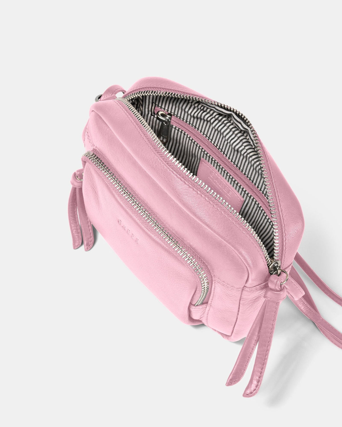 Regan Soft Leather Crossbody - Pink