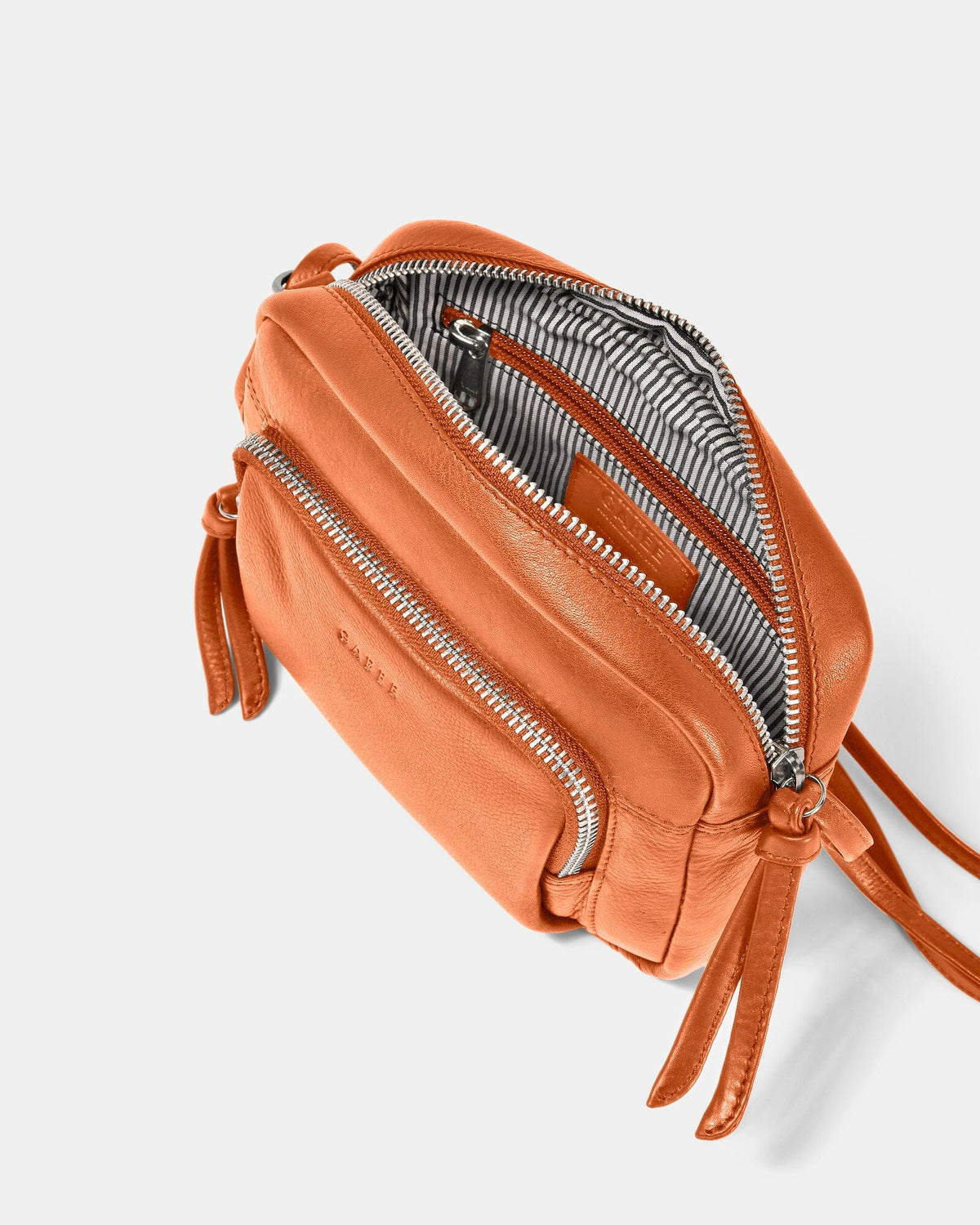 Regan Soft Leather Crossbody - Tan