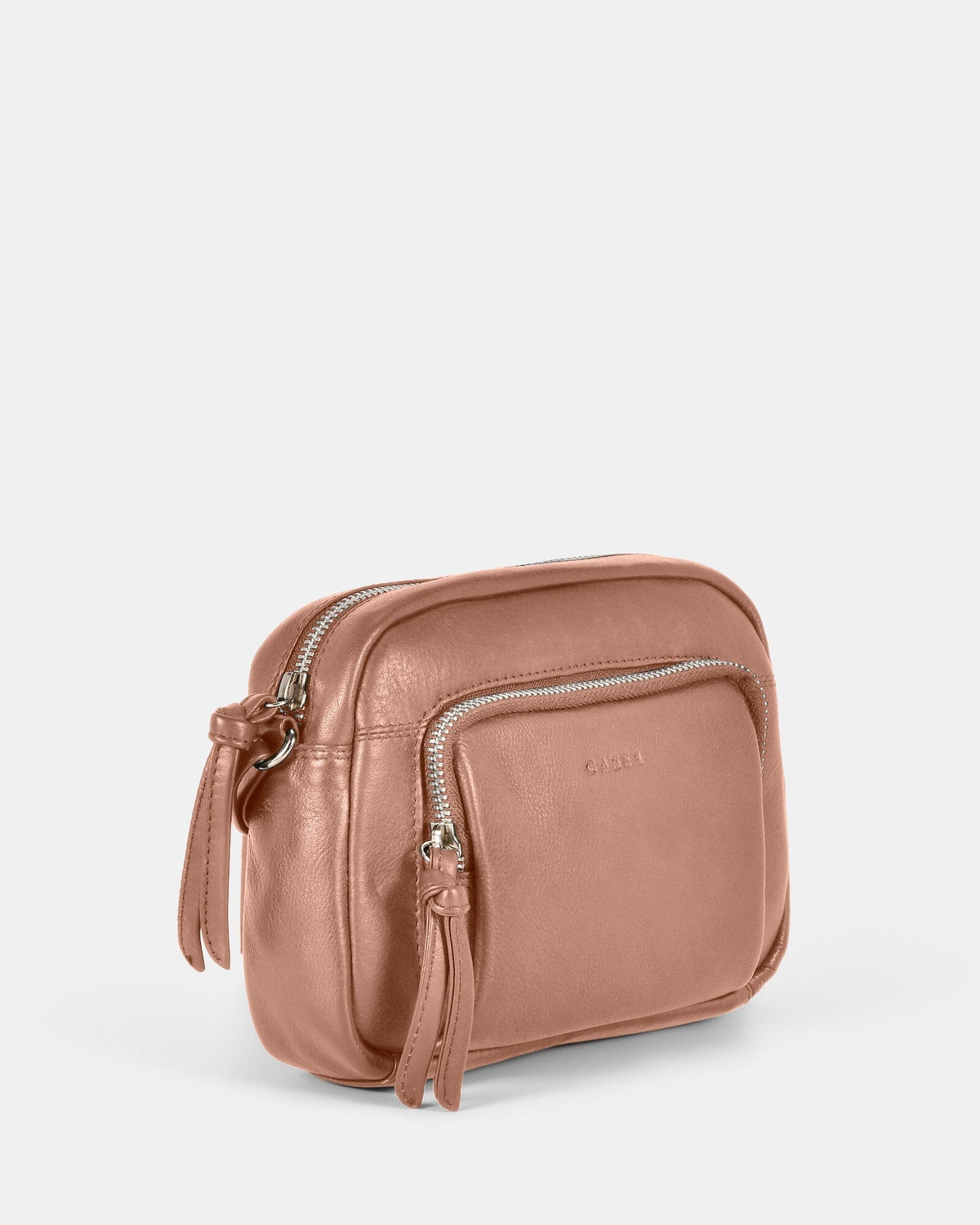 Regan Soft Leather Crossbody - Taupe