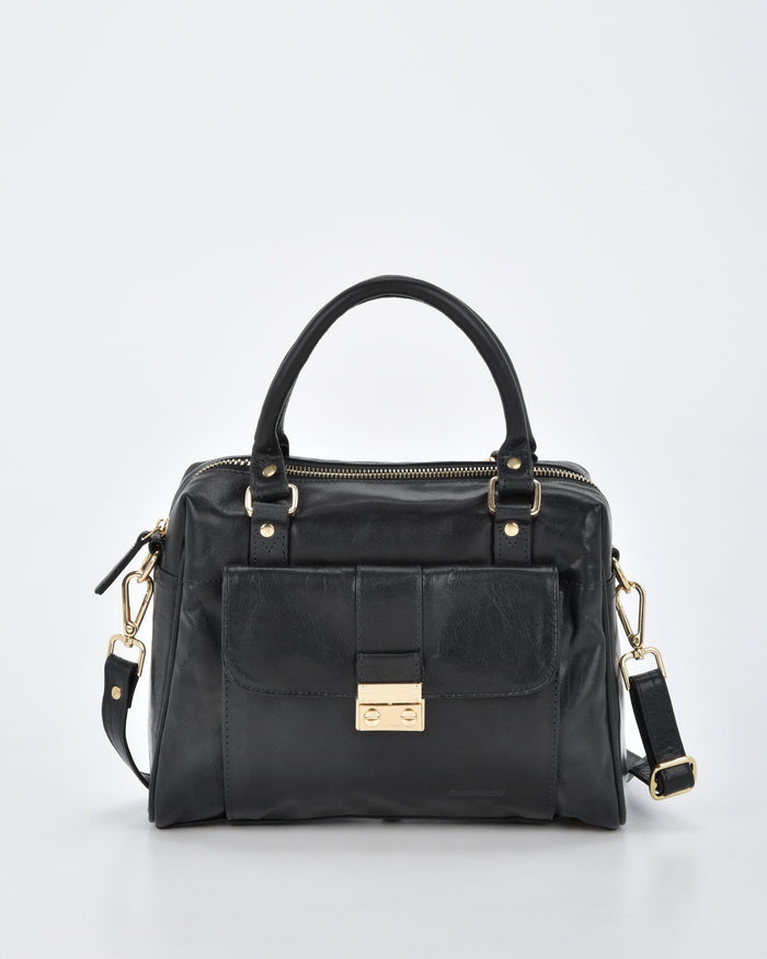 Rosehill Classic Leather Shoulder Bag