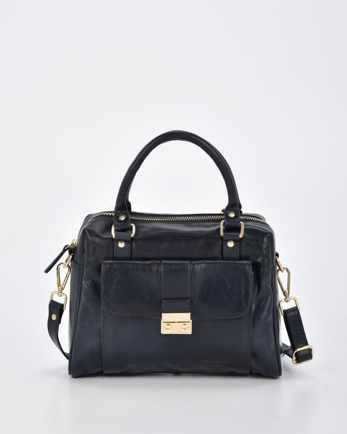Rosehill Classic Leather Shoulder Bag
