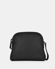 Sabine Leather Crossbody Bag - Black