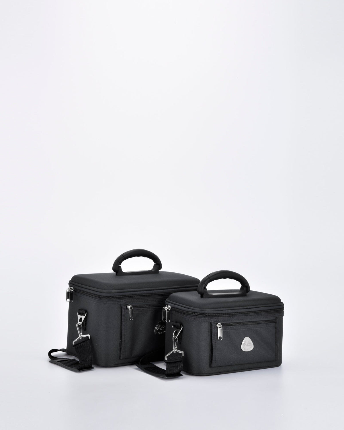 Serengeti Beauty Case Set Of 2 - Black