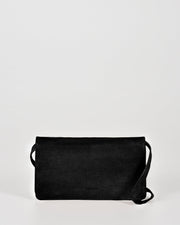 Stirling Leather Smart-Phone Wallet Crossbody - Black