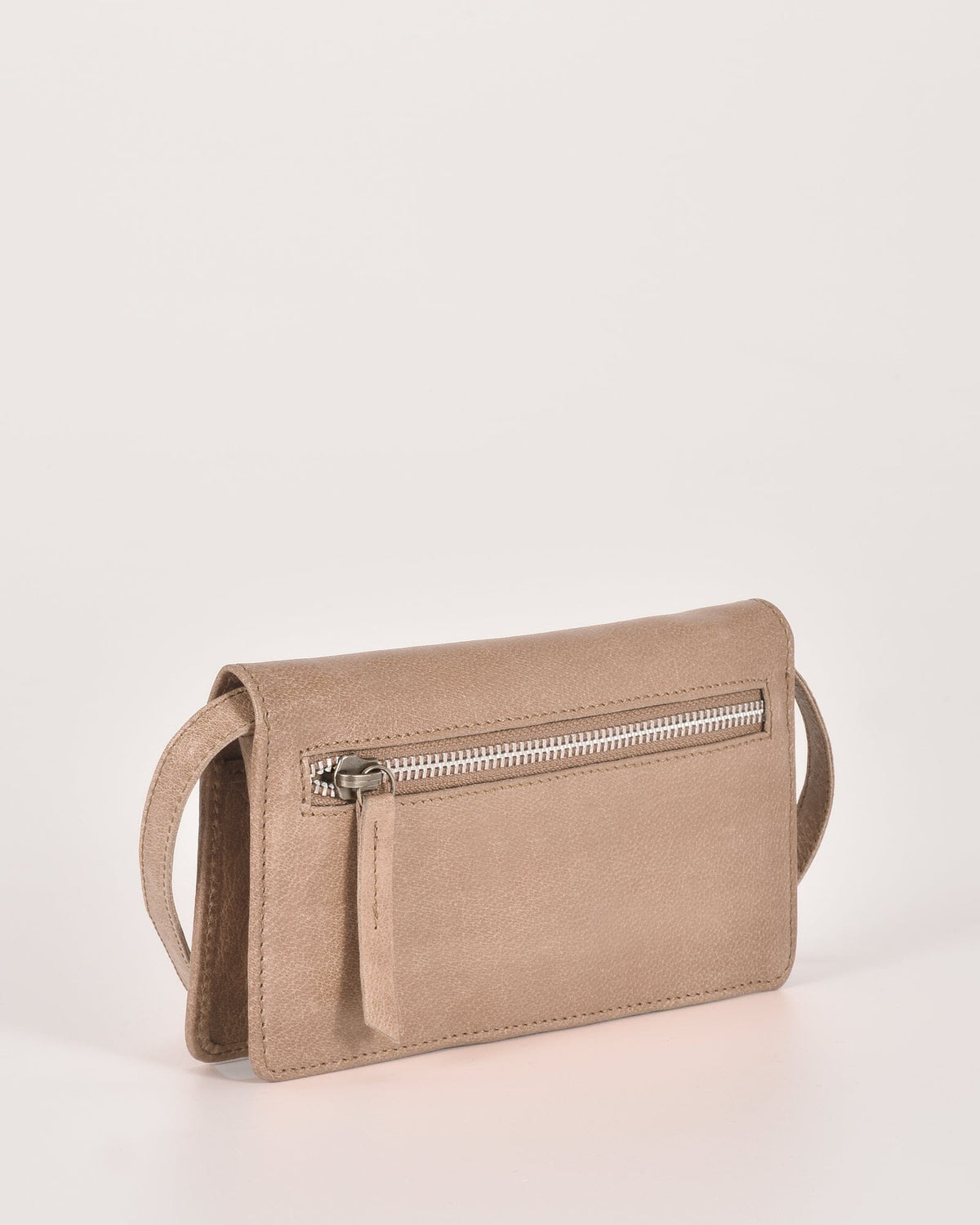Stirling Leather Smart-Phone Wallet Crossbody - Blush