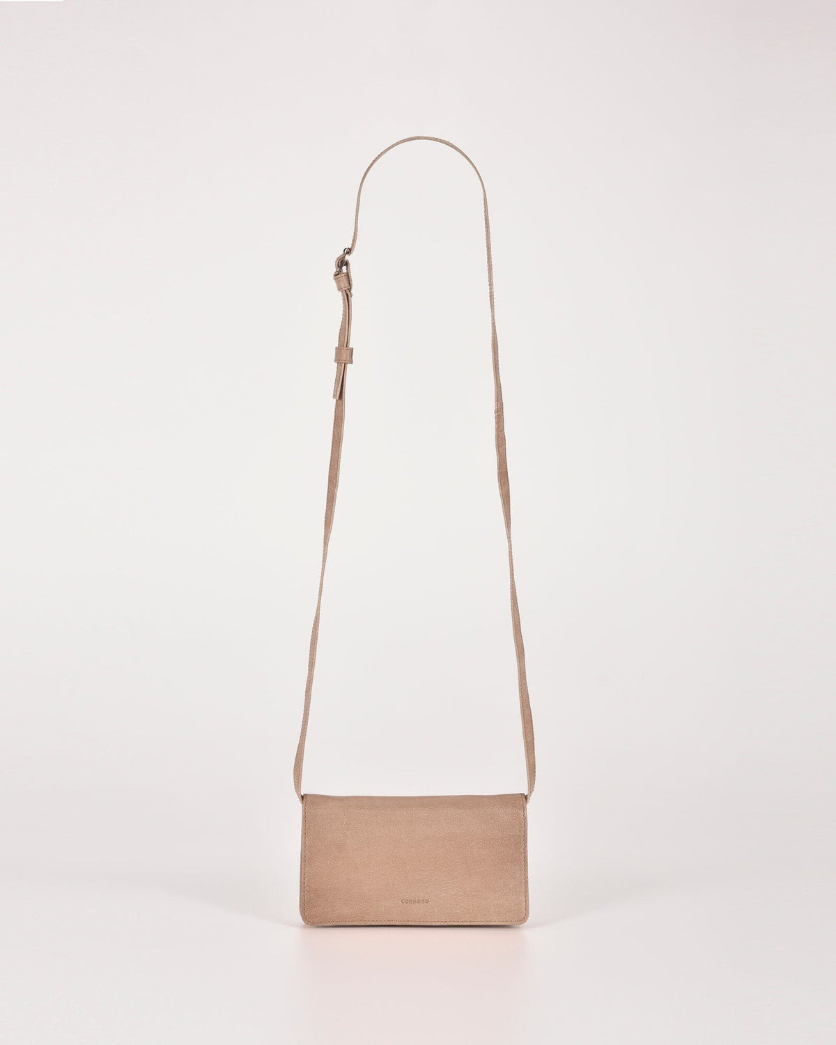 Stirling Leather Smart-Phone Wallet Crossbody - Blush