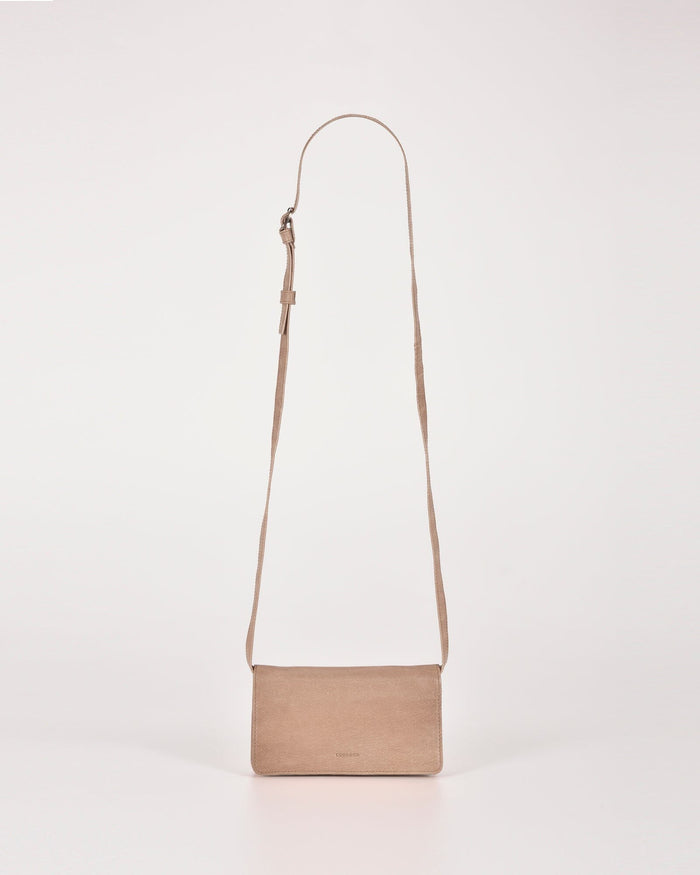 Stirling Leather Smart-Phone Wallet Crossbody - Blush