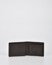 Stynes Leather Fold Out with Coin Pouch RFID Wallet