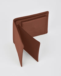 Stynes Leather Fold Out with Coin Pouch RFID Wallet