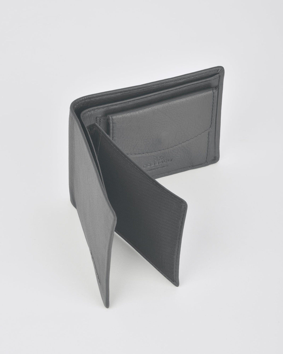 Stynes Leather Fold Out with Coin Pouch RFID Wallet