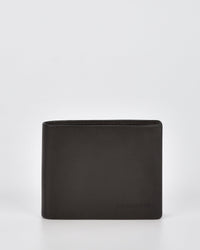 Stynes Leather Fold Out with Coin Pouch RFID Wallet