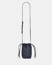 Susie Soft Leather Drawstring Crossbody in Navy – Gabee – bags of difference since 1949