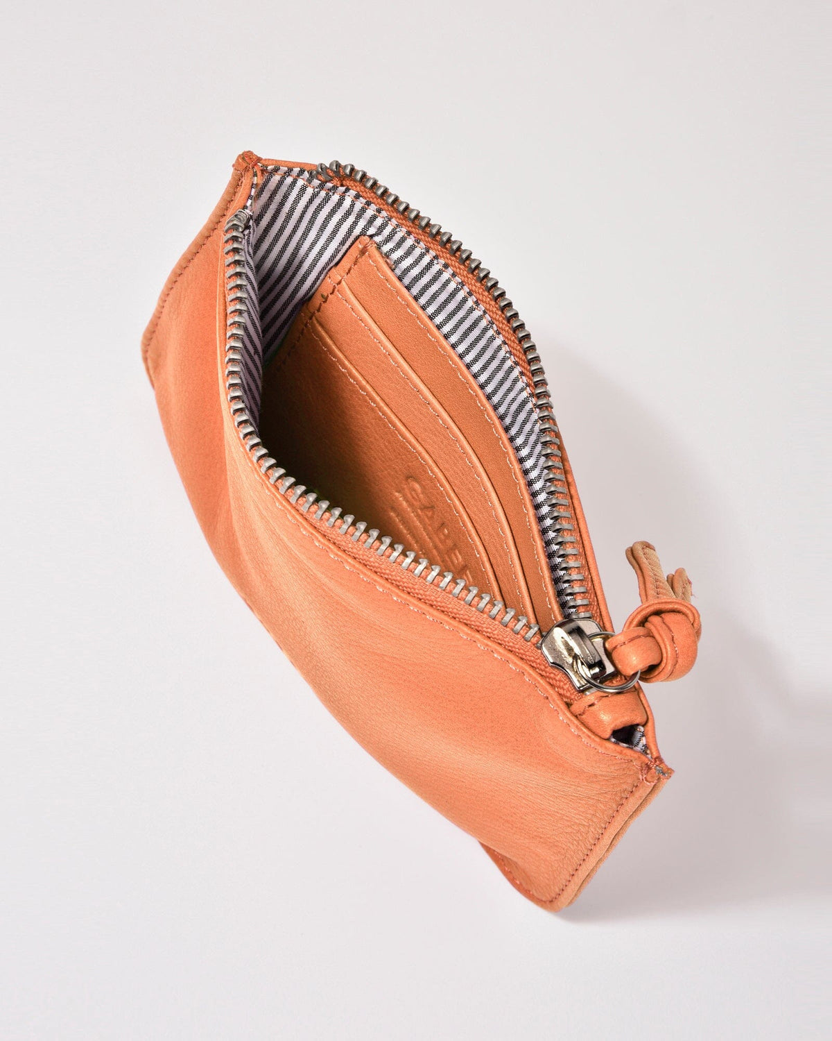 Village Leather Pouch - Apricot