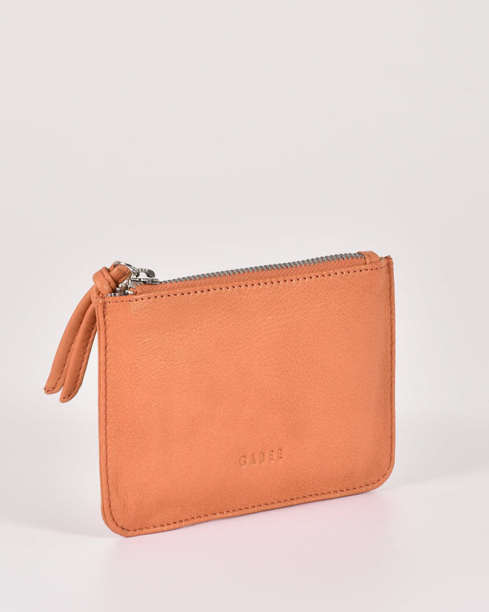 Village Leather Pouch - Apricot