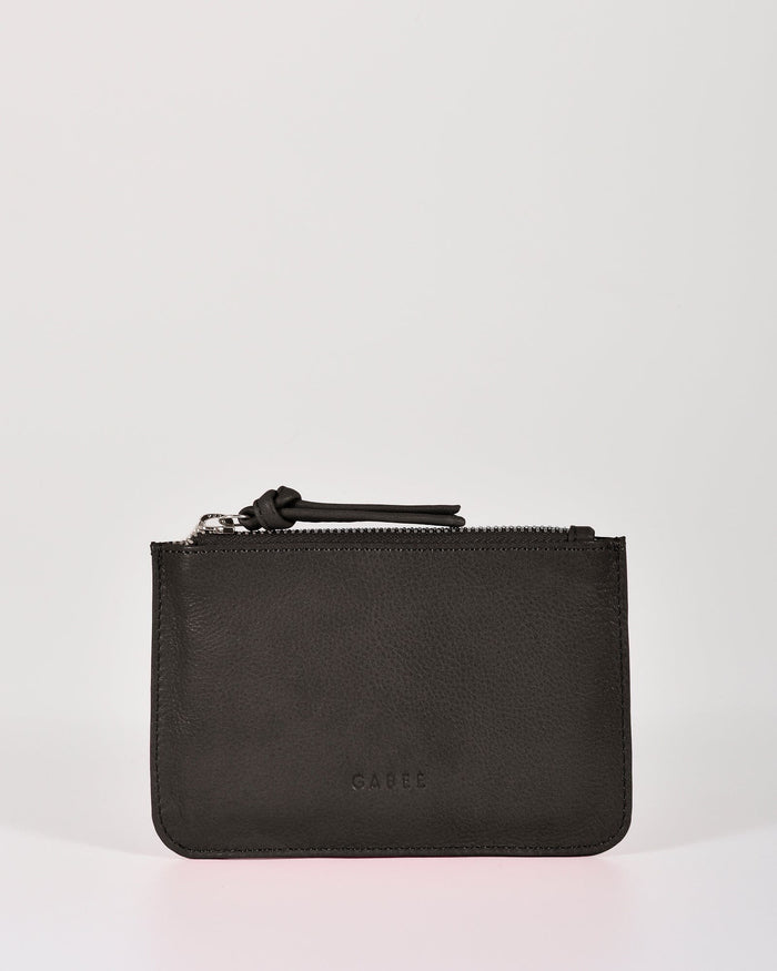 Village Leather Pouch - Black