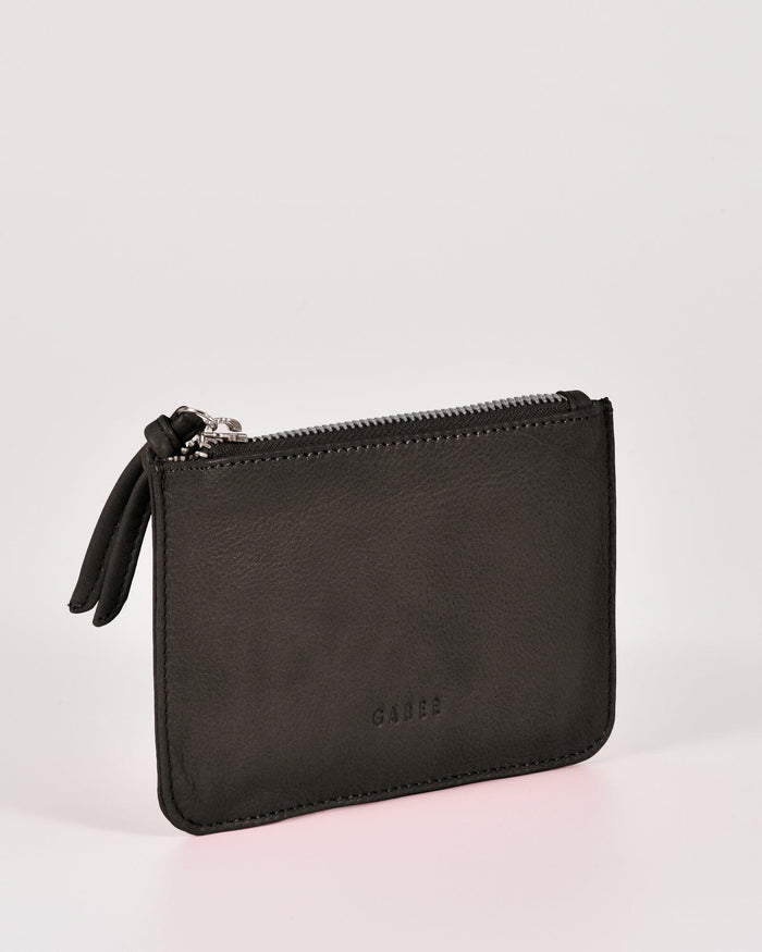 Village Leather Pouch - Black