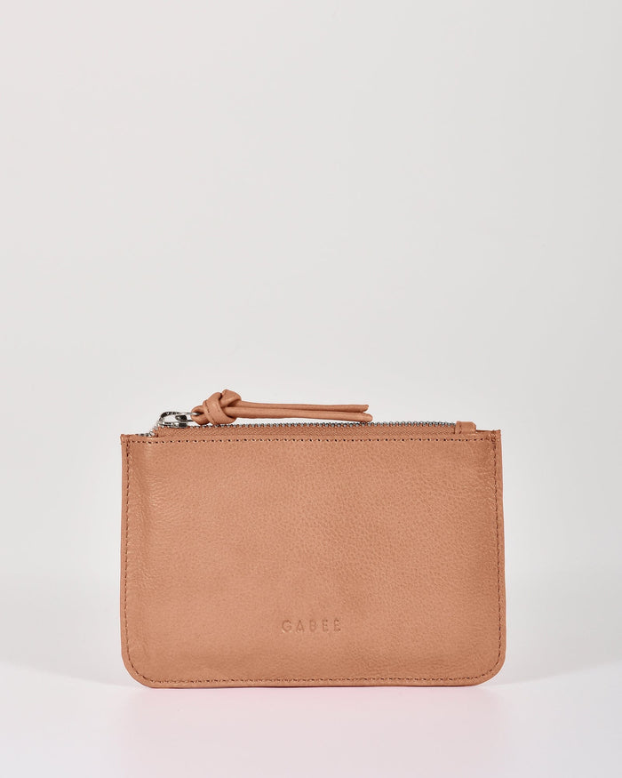 Village Leather Pouch - Camel