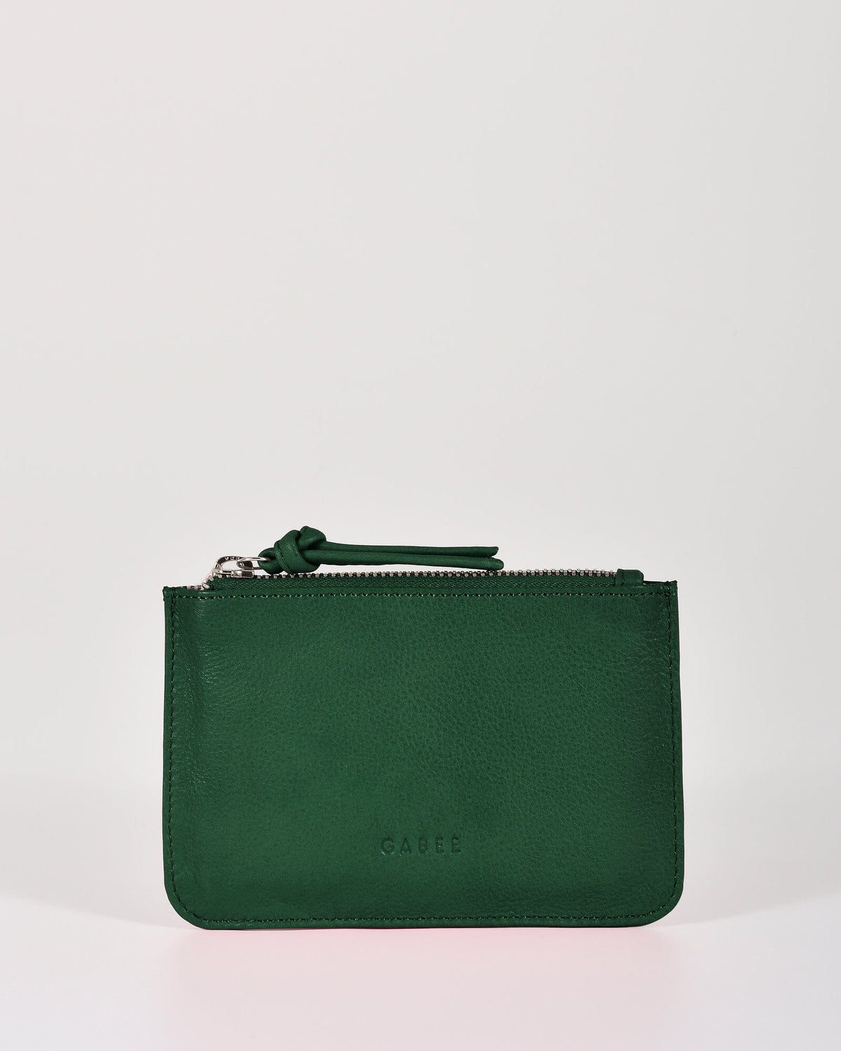 Village Leather Pouch - Forest