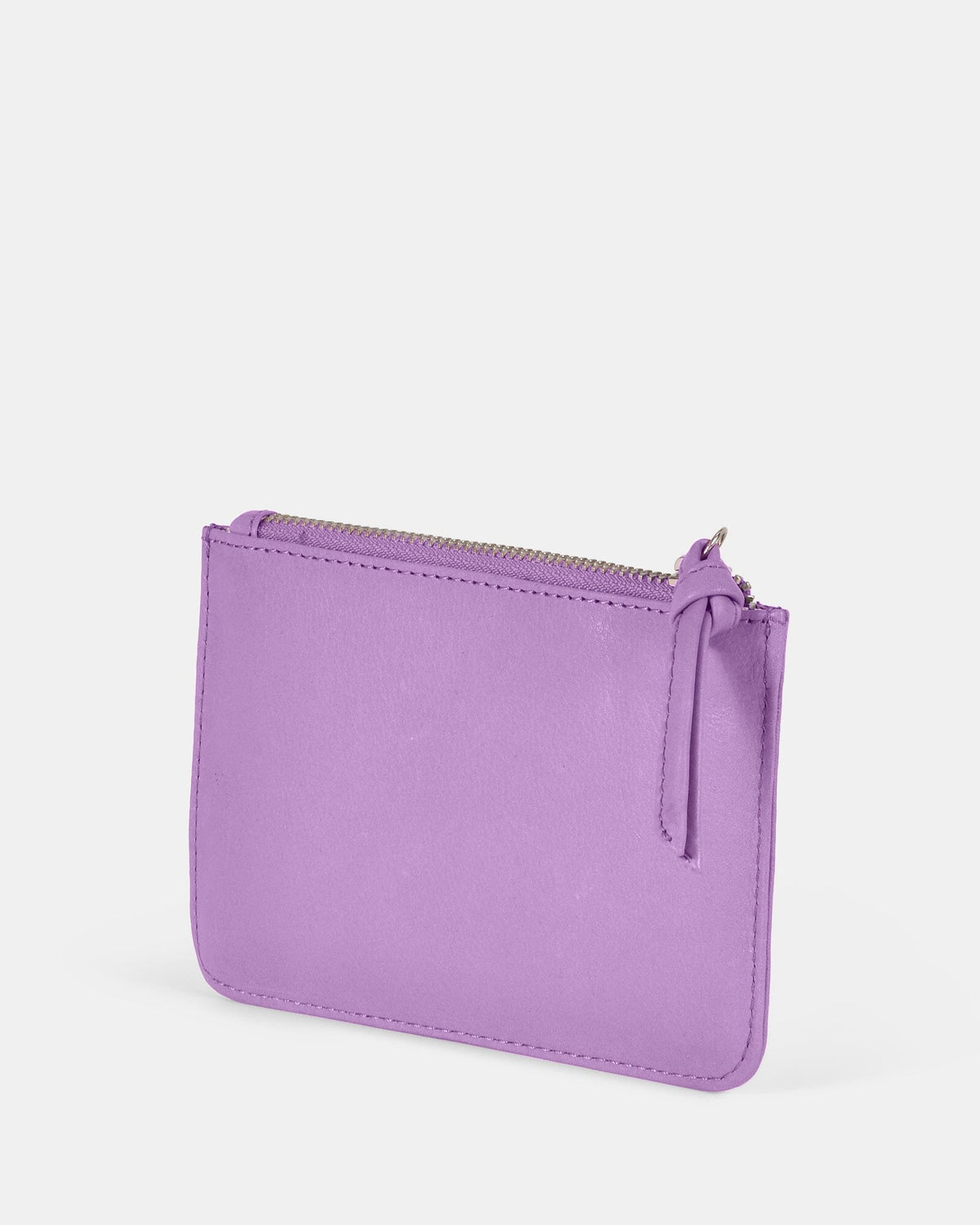 Village Leather Pouch - Lavender