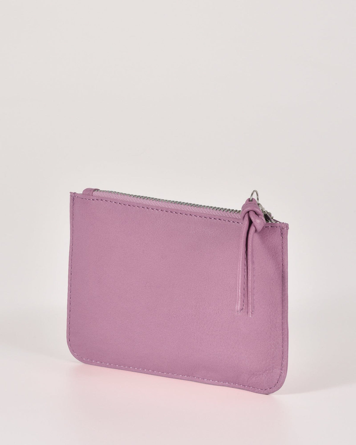 Village Leather Pouch - Pink