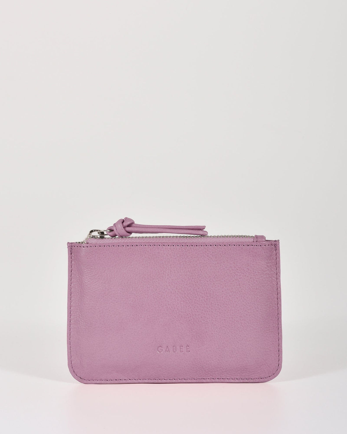 Village Leather Pouch - Pink